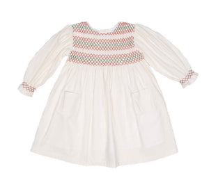 Marty Smocked Christmas Dress