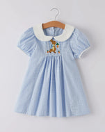 Preorder-Blue Rabbit Embroidery
Plaid Baby Collar Dress-Ships 10/25