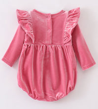 Load image into Gallery viewer, Premium Pink velvet ruffle bubble
