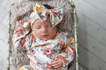 Load image into Gallery viewer, Botanical Ecru Baby Gown
