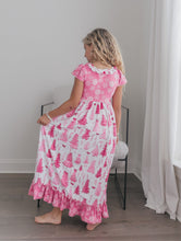 Load image into Gallery viewer, Bright Pink Tree Lounge Gown
