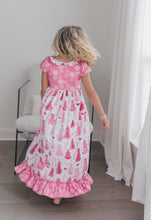 Load image into Gallery viewer, Bright Pink Tree Lounge Gown
