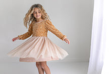 Load image into Gallery viewer, Champaign Sequin Dress
