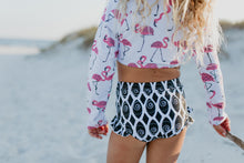Load image into Gallery viewer, Cleo Flamingo 2 Piece Swimsuit
