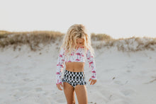 Load image into Gallery viewer, Cleo Flamingo 2 Piece Swimsuit
