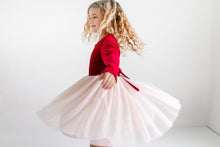 Load image into Gallery viewer, Red Velvet Tulle Dress
