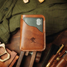 Load image into Gallery viewer, Slim Card Holder - Venturer v2 | Minimalist Leather Wallet | EDC
