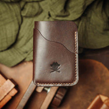 Load image into Gallery viewer, Slim Card Holder - Venturer v2 | Minimalist Leather Wallet | EDC
