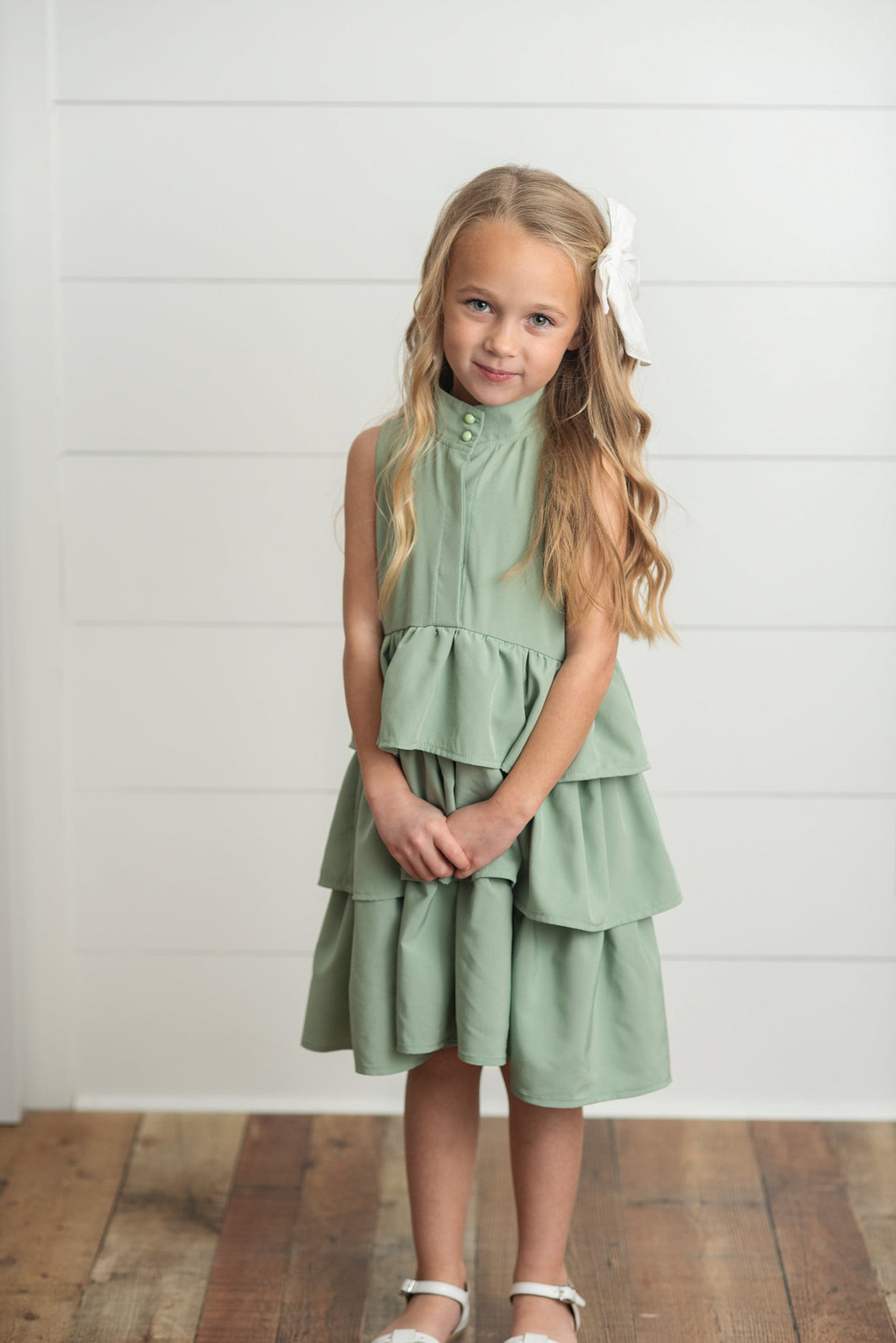 Mint Layered Dress
