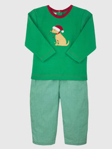 Christmas Dog Top & Pant Set