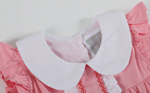 Load image into Gallery viewer, Preorder by 9/30-Pink and Red Heart Ruffle Dress-Ships by 12/28
