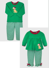 Load image into Gallery viewer, Christmas Dog Top &amp; Pant Set
