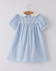 Preorder-Blue Rabbit Embroidery
Plaid Baby Collar Dress-Ships 10/25