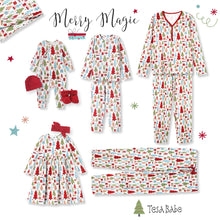 Load image into Gallery viewer, Christmas Merry Girl&#39;s Soft Bamboo Dress
