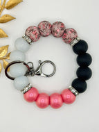 Wristlet 19mm ~ Bookish Bloom (M&H)