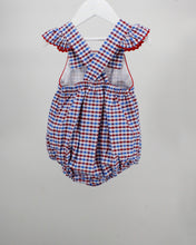 Load image into Gallery viewer, Blue and Red Plaid Gracie Bubble
