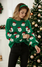 Load image into Gallery viewer, Santa claus sweater
