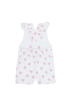 Load image into Gallery viewer, Pink Heart Print Romper
