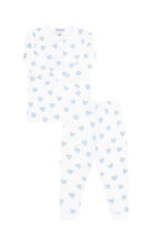 Load image into Gallery viewer, Blue Heart Print Pajama

