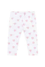 Load image into Gallery viewer, Pink Heart Print Pima Leggings

