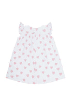 Load image into Gallery viewer, Pink Heart Print Scoop Neck Dress
