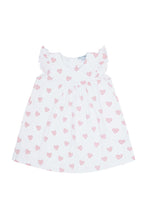 Load image into Gallery viewer, Pink Heart Print Scoop Neck Dress
