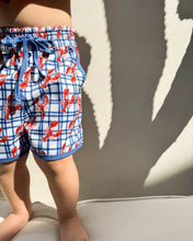 Load image into Gallery viewer, Red as a Lobster Swim Trunks- FINAL SALE

