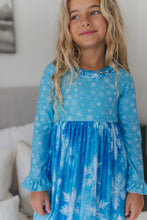 Load image into Gallery viewer, Snowflake Ice Princess Lounge Gown
