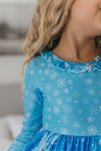 Load image into Gallery viewer, Snowflake Ice Princess Lounge Gown
