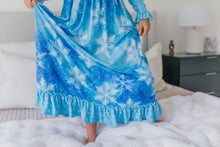 Load image into Gallery viewer, Snowflake Ice Princess Lounge Gown
