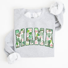 Load image into Gallery viewer, Mama, Vintage, St. Paddy&#39;s Day, Clover, Shamrock, Lucky, Irish, Lucky Charm, St Patrick&#39;s Day Sweatshirt
