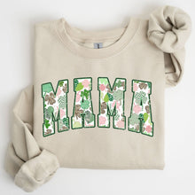 Load image into Gallery viewer, Mama, Vintage, St. Paddy&#39;s Day, Clover, Shamrock, Lucky, Irish, Lucky Charm, St Patrick&#39;s Day Sweatshirt
