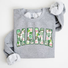 Load image into Gallery viewer, Mama, Vintage, St. Paddy&#39;s Day, Clover, Shamrock, Lucky, Irish, Lucky Charm, St Patrick&#39;s Day Sweatshirt

