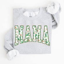 Load image into Gallery viewer, Mama, Retro, St. Paddy&#39;s Day, Clover, Shamrock, Lucky, Irish, Lucky Charm, St Patrick&#39;s Day Sweatshirt
