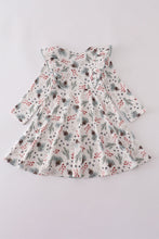 Load image into Gallery viewer, Sage ruffle dress
