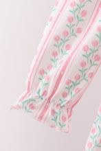 Load image into Gallery viewer, Floral tulip ruffle pants set
