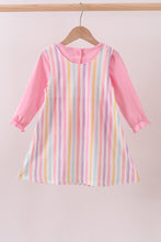 Load image into Gallery viewer, Multicolored heart smocked 2pc set
