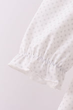 Load image into Gallery viewer, Bee mine applique ruffle pants set
