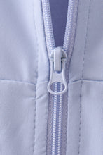 Load image into Gallery viewer, Blue active  flare pants set
