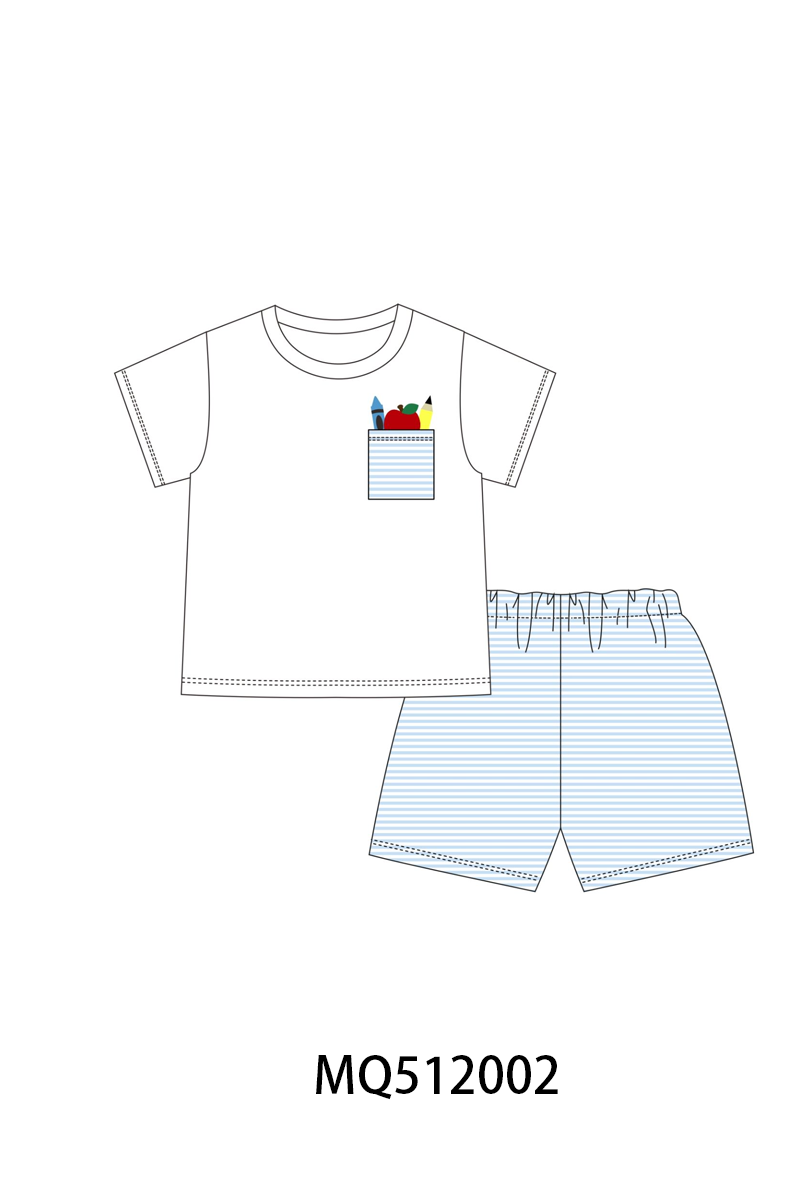 Blue School Pocket Set