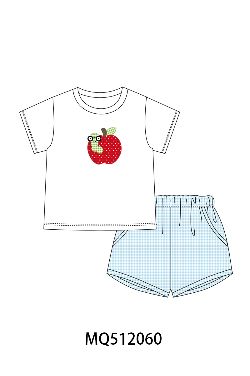 Apple Embroidery Set