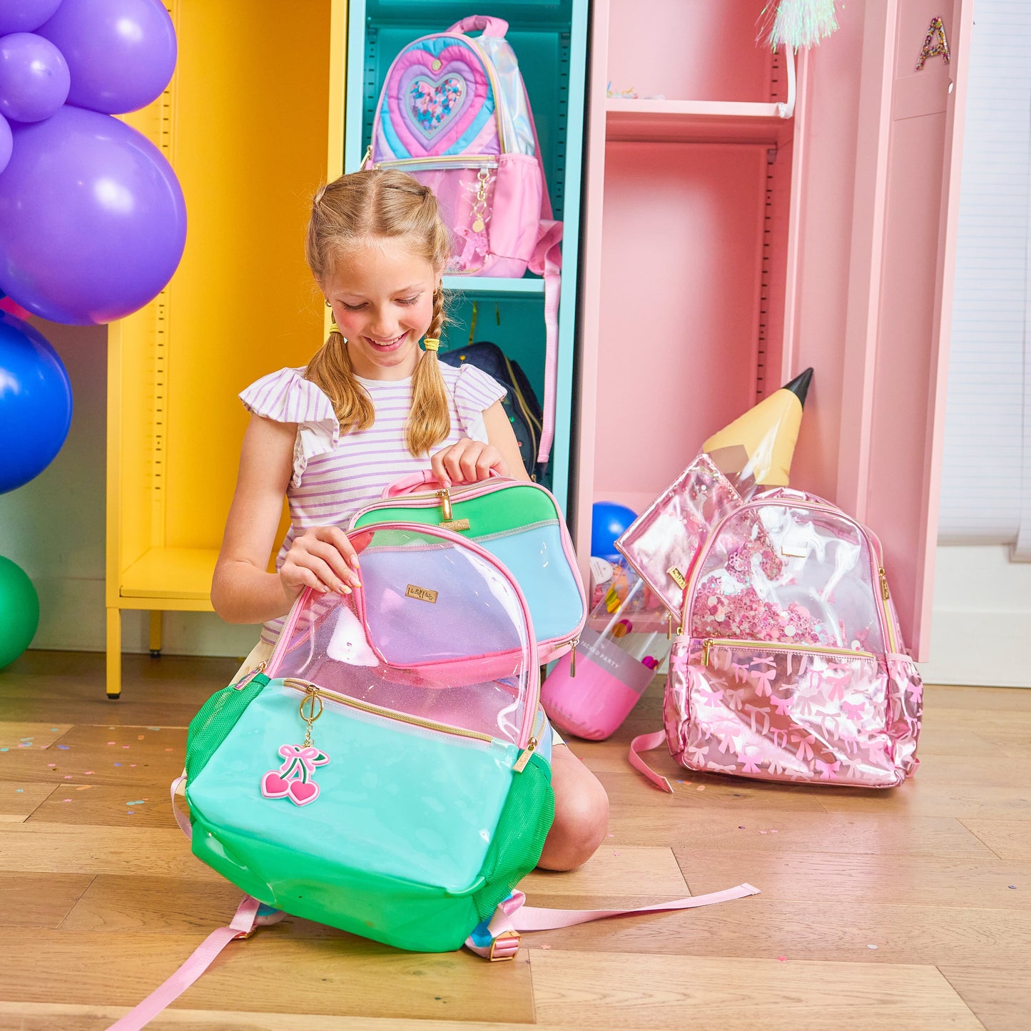 Colorblock Jelly Backpack