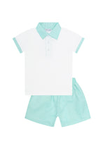 Load image into Gallery viewer, Aqua Boy Capri Set
