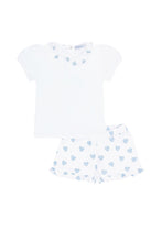 Load image into Gallery viewer, Blue Heart Short Set
