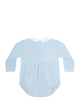 Load image into Gallery viewer, Blue Puppy Love Embroidery Bubble LS
