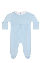 Load image into Gallery viewer, Mini Voyages Embroidery Footie
