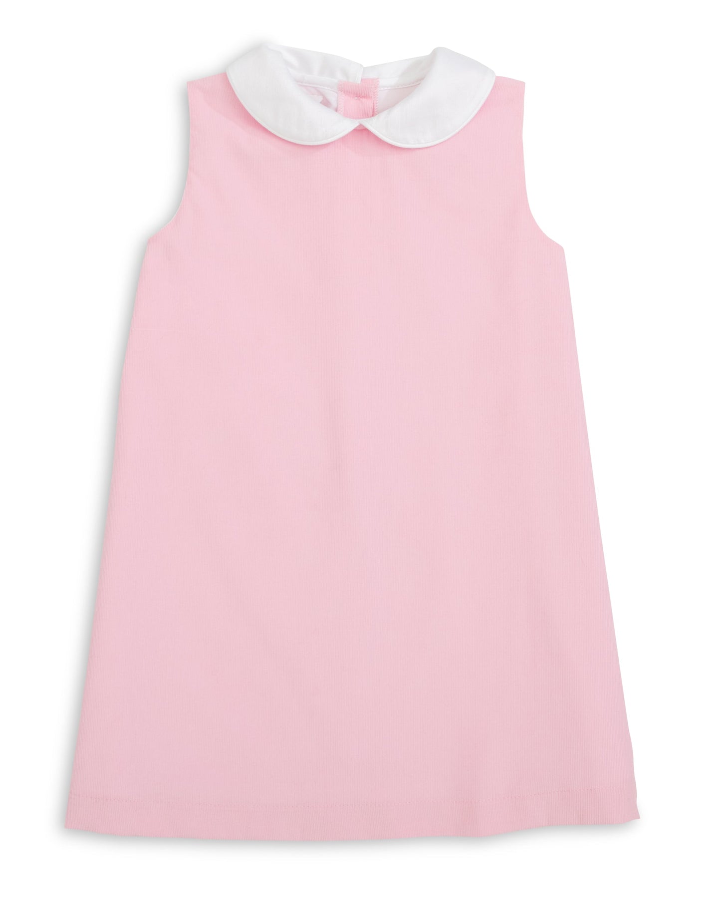 The Capelet Dress in Miriam - Pink Pinwale Corduroy