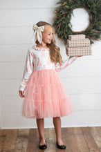 Load image into Gallery viewer, Pink Tree Tulle Dress
