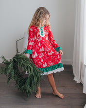 Load image into Gallery viewer, Santa Sled Lounge Gown
