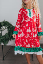Load image into Gallery viewer, Santa Sled Lounge Gown

